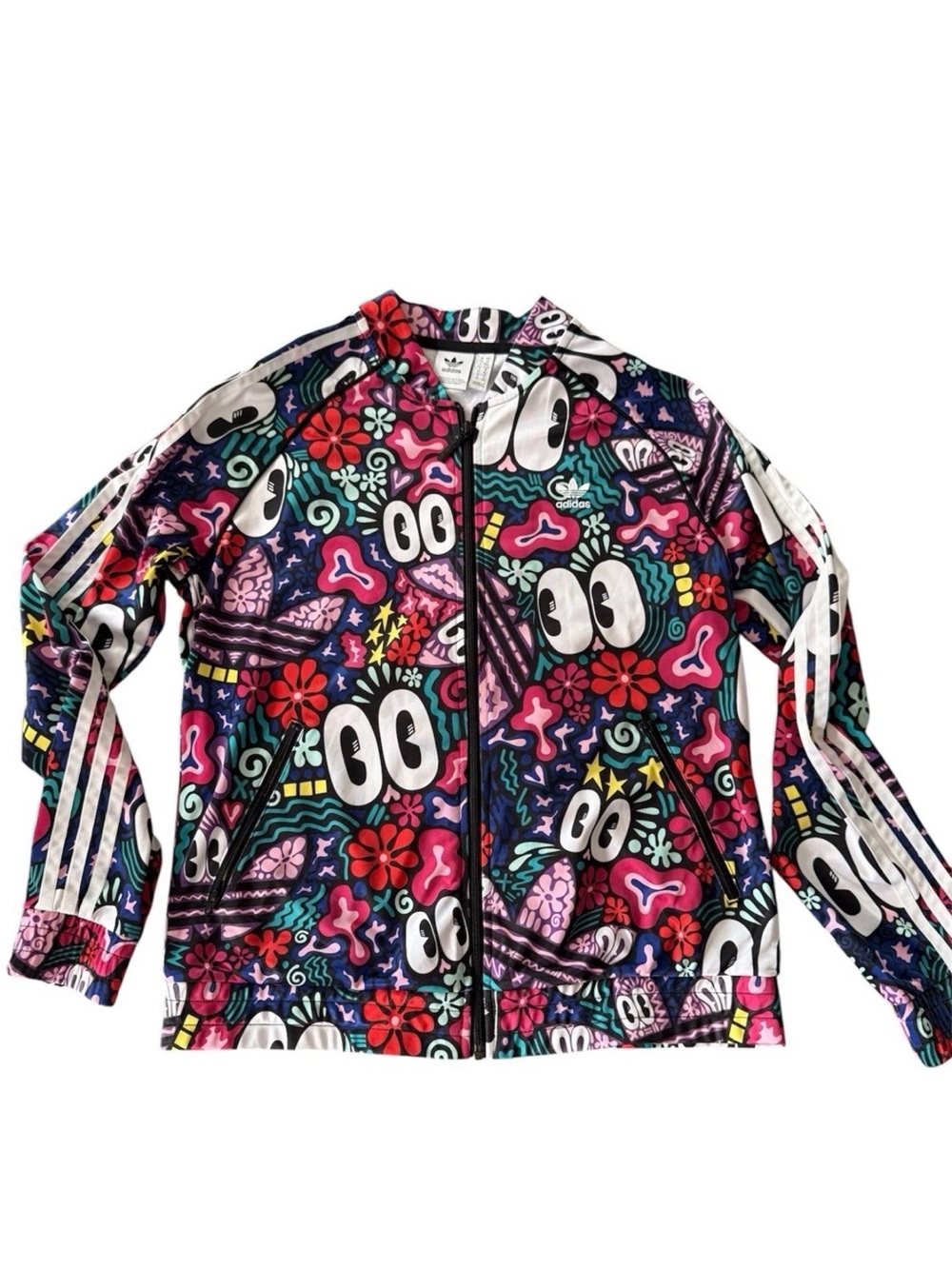 ADIDAS x HATTIE STEWART Psychedelic Track Jacket Size M Streetwear